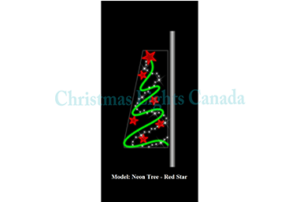 NEON TREE - STREET POLE DISPLAY