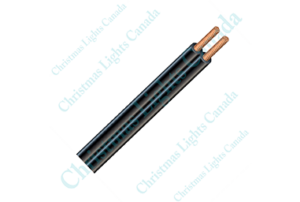 AC Power cord, per ft, Black – CSA/CUL Certified