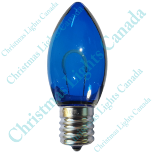 Lumina Vintage™ – C9 U-Filament Bulbs - Deep Saphire Blue