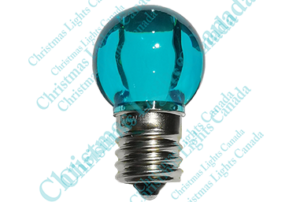 G30 - AQUA TEAL (SOLID) - LED BULB – Commercial Grade Led Christmas Lights