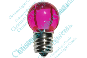 G30 - NEON PINK (SOLID) - LED BULB – Commercial Grade Led Christmas Lights