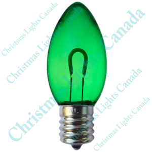 Lumina Vintage™ – C9 U-Filament Bulbs - Emerald Green