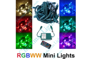 COAXIAL 5mm - RGBWW MINI LIGHTS - PRO SERIES
