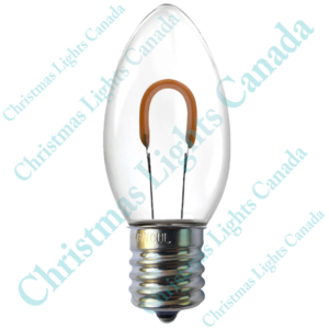 Lumina Vintage™ – C9 U-Filament Bulbs - Warm White