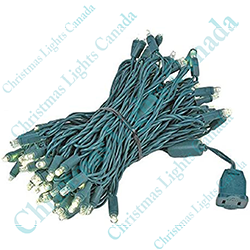 5mm LED Mini Light – WARM WHITE – 50L – 17ft Strand